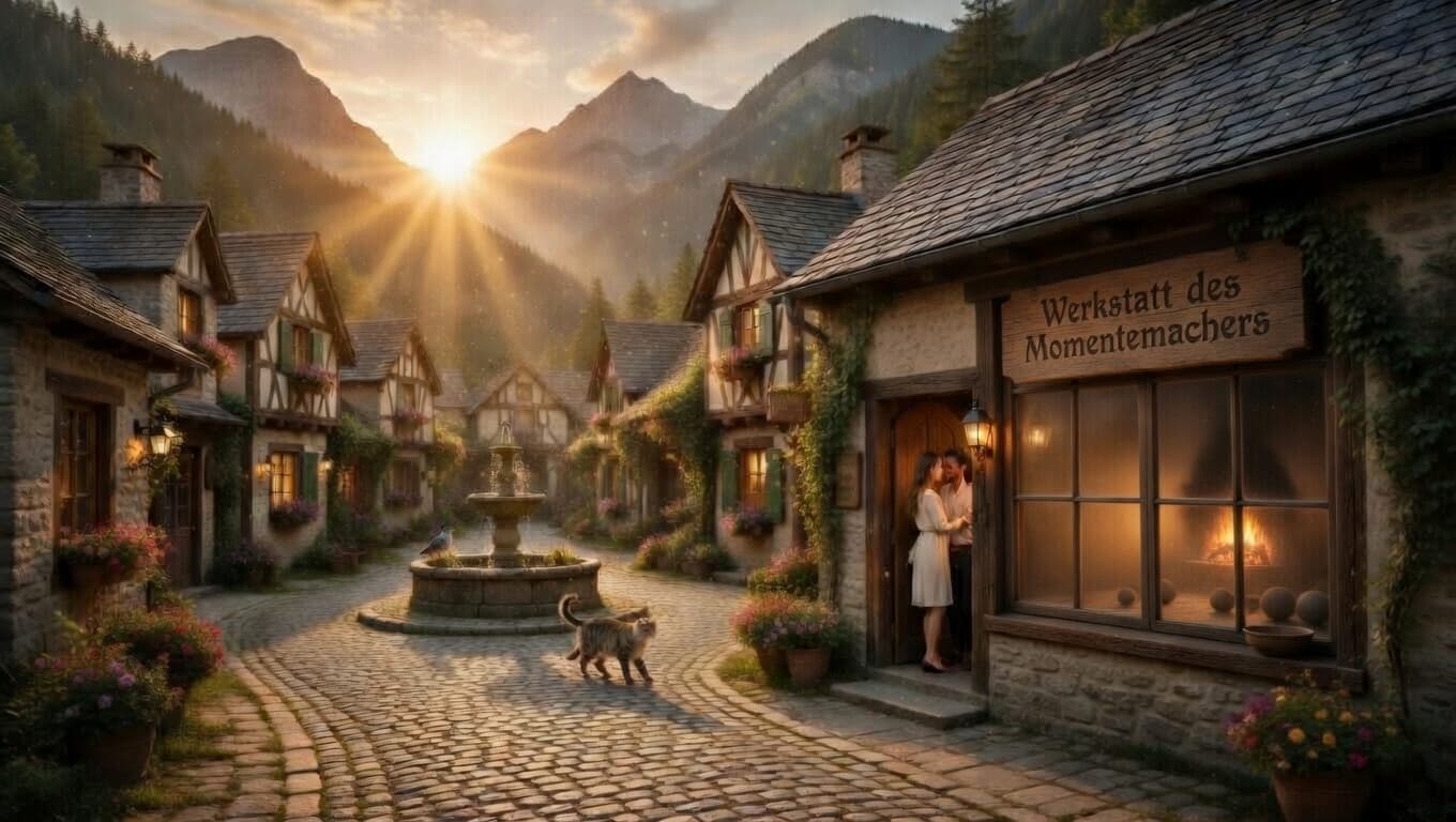 Die Werkstatt des Momentemachers in Felsenruh